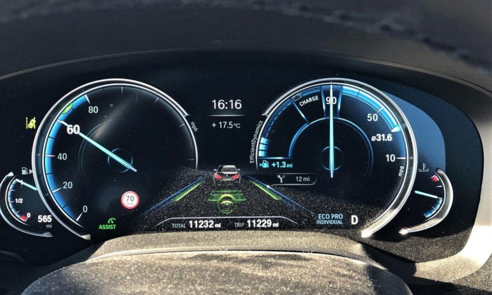 for BMW Speed limit info 