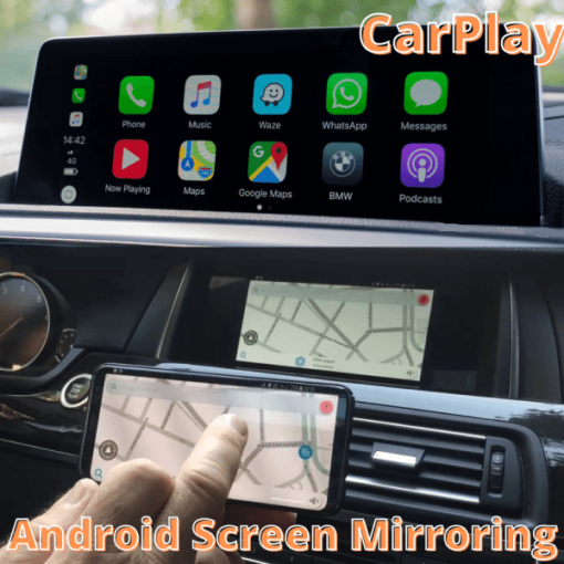 BMW EVO ID5 ID6 Apple CarPlay Activation with VIM Lifetem Navigation and Screen Mirroring - Image 5