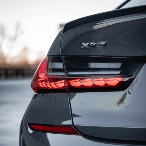 BMW 3 Series G20 M3 G80 OLED Taillights
  GTS CS Style Black Optic Smoke Candy Red - Image 5