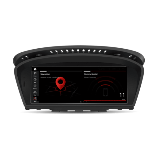 CarPlay and AndroidAuto 8.8"
  Navigation Touch Screen Android 12 for BMW 6 Series E63 E64
