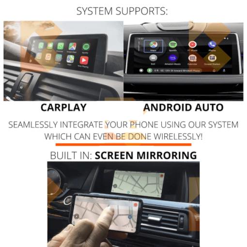 BMW CarPlay and AndroidAuto Android 12
  10.25" Navigation Touch Screen for 6 Series F06 F12 & F13 - Image 7