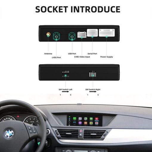 CIC Wireless Apple Carplay Smartbox For BMW E Series