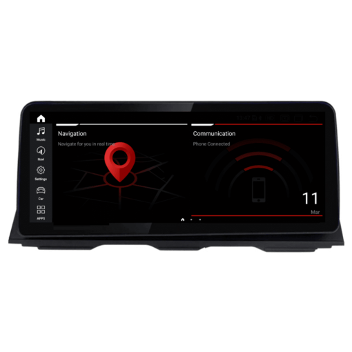 BMW CarPlay and AndroidAuto Android 12
  12.3" Navigation Touch Screen XXL " on dash" for 5 Series F10
  F11