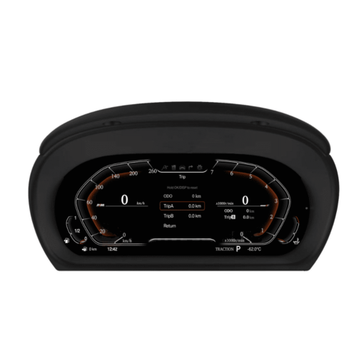 BMW Digital Instrument Panel Dashboard
  for 3 Series E90, E91, E92, E93, and M3-Digital Cluster and Counter (Virtual
  Cockpit) - Image 4