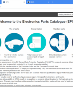 BMW ETK BMW Air and BMW ENCS Online  Access 12 Months