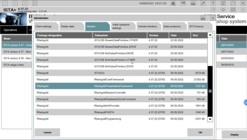 BMW ISTA Standalone Standard Tools 4.3X Registration - Image 3