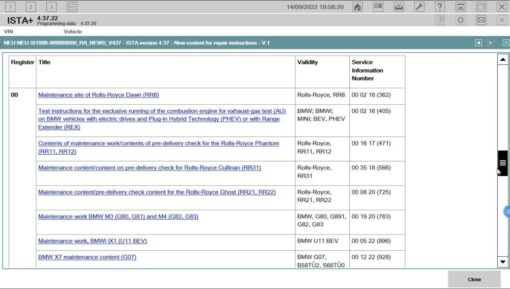 BMW ISTA Download V4.37.22 2022-09 ISTA+ BMW Registration with Installation Manual - Image 17
