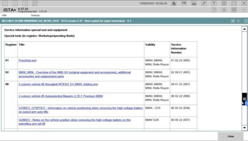 BMW ISTA Download V4.37.22 2022-09 ISTA+ BMW Registration with Installation Manual - Image 16
