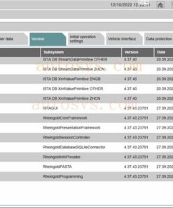 BMW ISTA Download V4.37.40 2022-10 ISTA+ BMW Registration with Installation Manual