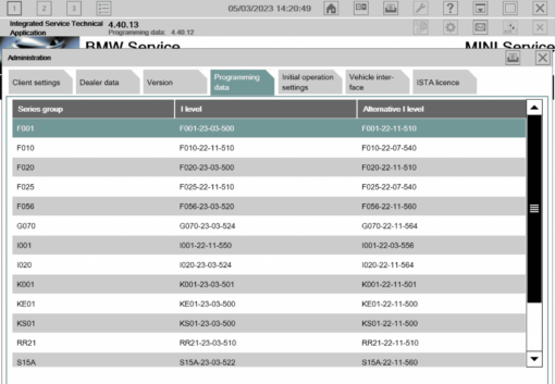 BMW ISTA Download V4.37.30 ISTA+ System
  Registration