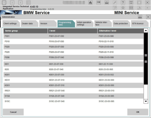 BMW ISTA D and ISTA P 4.42.40Standalone
  ISTA Updated