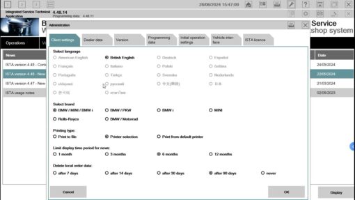 BMW ISTA System 4.48.1X 06.2024 Ready to
  Work - Image 3