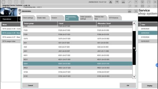 BMW ISTA System 4.48.1X 06.2024 Ready to
  Work