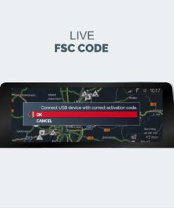 BMW Live Maps FSC Code Only