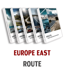 BMW Map Update Europe East Route 2023-1