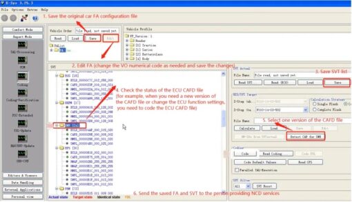 BMW NCD2.0 Secure Coding Work for Esys BMW