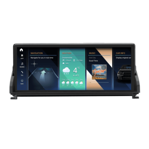 BMW Navigation 10.25" Touch Screen
  Android 12 with CarPlay and AndroidAuto for X3 E83 - Image 5
