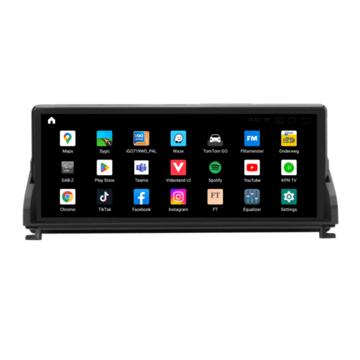BMW Navigation 10.25" Touch Screen
  Android 12 with CarPlay and AndroidAuto for X3 E83 - Image 4