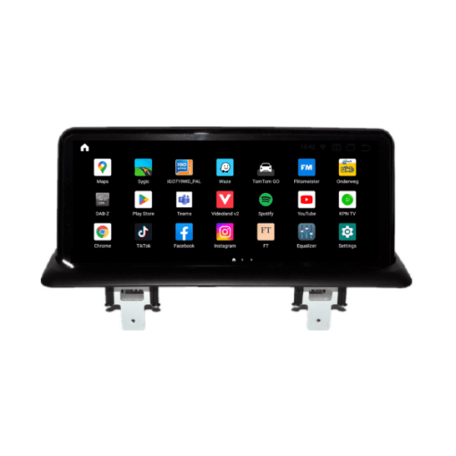 CarPlay and Android Auto BMW Navigation
  Screen Android 12 for BMW 1 Series