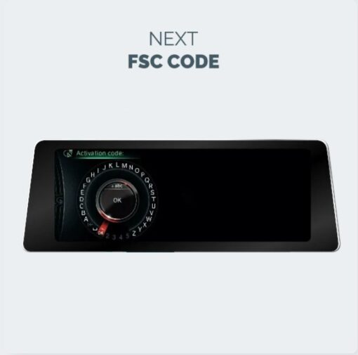 BMW Next Maps FSC Code Only
