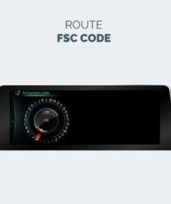 BMW Route Maps FSC Code