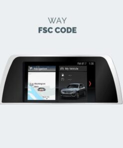 BMW Way Maps FSC Code Only