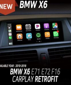 Wired and Wireless CarPlay Box For 2010-2018 BMW X6