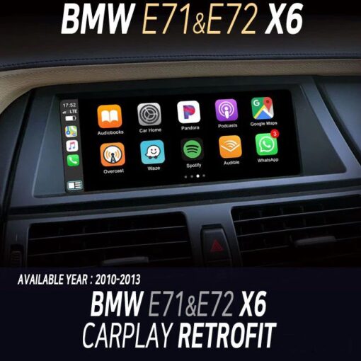Wired and Wireless CarPlay Box For 2010-2018 BMW X6 - Image 4