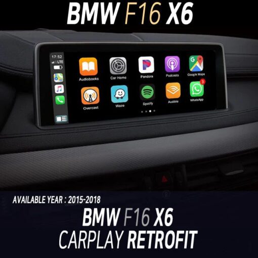 Wired and Wireless CarPlay Box For 2010-2018 BMW X6 - Image 5