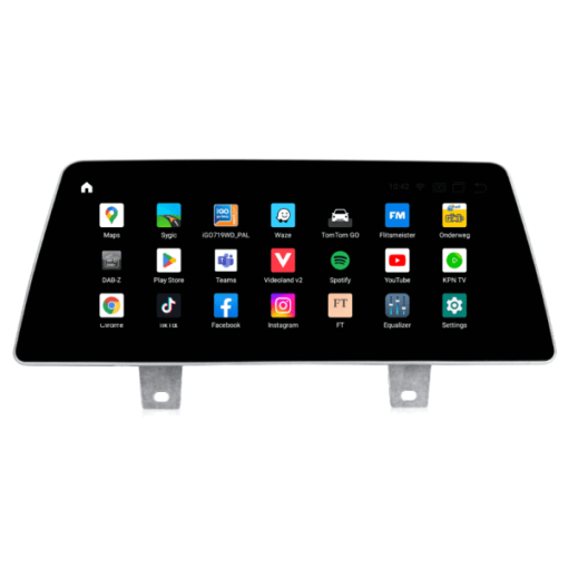 CarPlay and AndroidAuto 10.25"
  Navigation Touch Screen Android 12 for BMW 5 Series G30 G31 F90