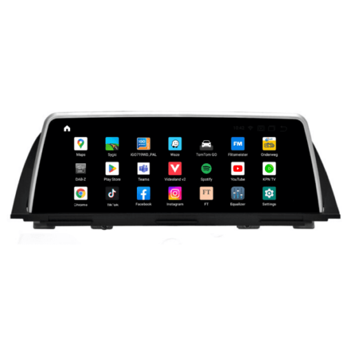 CarPlay and AndroidAuto 10.25"
  Navigation Touch Screen Android 12 for BMW 5 Series F10 & F11
