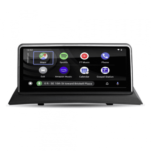 CarPlay and AndroidAuto 10.25"
  Navigation Touch Screen on dash Android 12 for BMW 5 Series GT F07 - Image 4
