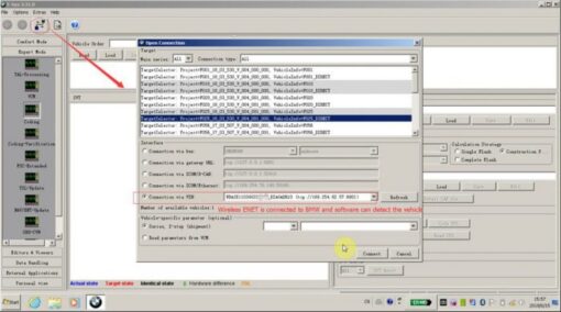 BMW Enet Cable Work with Esys iCOM Software