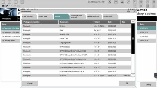 BMW ISTA Software Download V4.34 2022-03 - Image 8