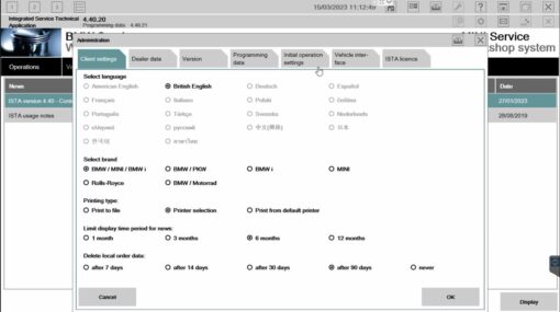 BMW ISTA V4.40.20 Download and
  Registration with 2T SSD - Image 3