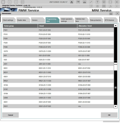 Standalone System ISTA BMW 4.45.x 12.2023
  Ready to Work