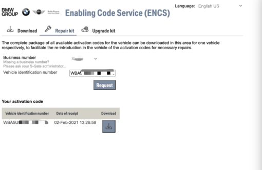 MGU FSC code