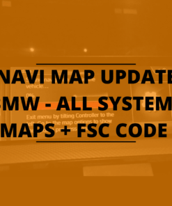 Map Update for BMW Navigation – FSC Code + Maps Code
