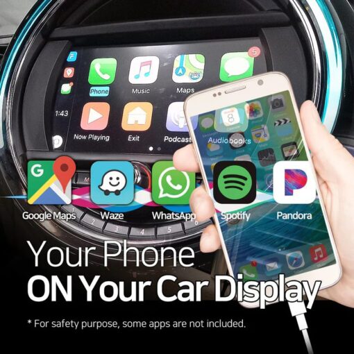 Wireless CarPlay Box for 2009-21 Mini  Cooper R56 F56 F57 - Image 3