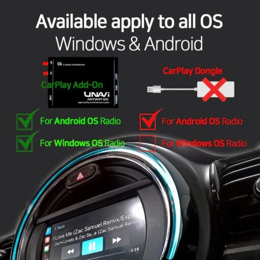 Wireless CarPlay Box for 2009-21 Mini  Cooper R56 F56 F57 - Image 6