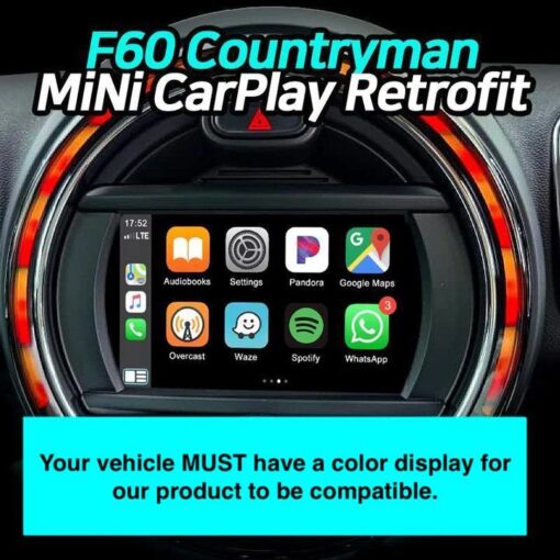 2011-20 Mini Countryman R/F60 Wireless CarPlay Box - Image 3