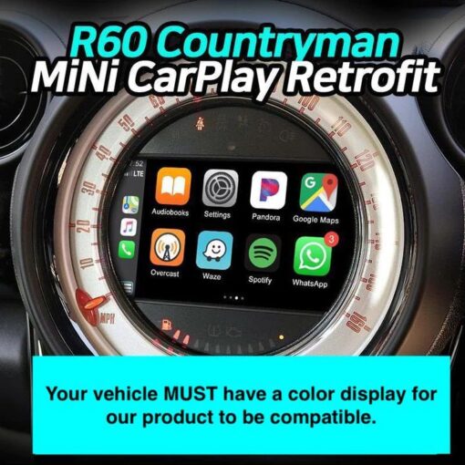 2011-20 Mini Countryman R/F60 Wireless CarPlay Box - Image 4