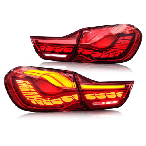BMW 4 Series F32 F33 F36 & M4 F82
  F83 Red OLED Taillights GTS CS Style