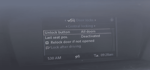 BMW Coding for Auto-Unlock Doors