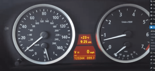 BMW Coding for Digital Speedometer