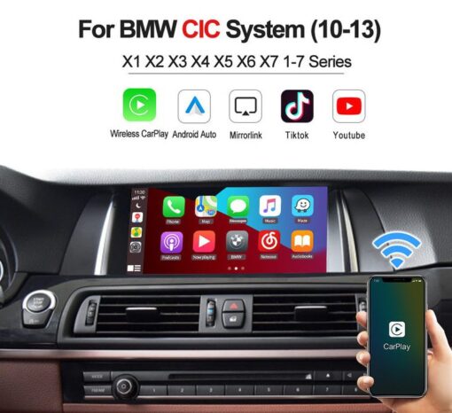 BMW CIC Wireless CarPlay Android Auto SmartBox