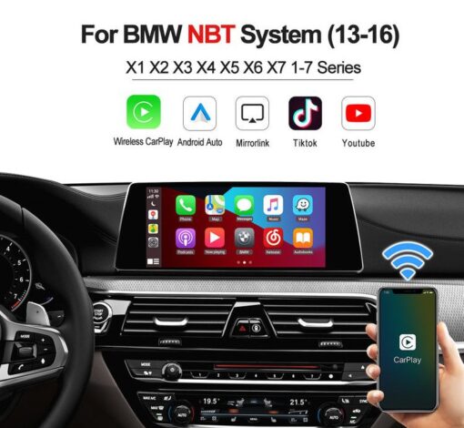 BMW NBT Wireless Apple CarPlay Android Auto Box