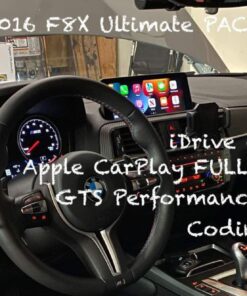 BMW F8X Ultimate Pack-iDrive 6/CarPlay
  Fullscreen/GTS FLASH