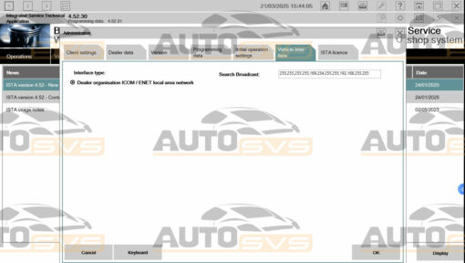BMW ISTA 4.52.x System 03.2025 Ready to Work