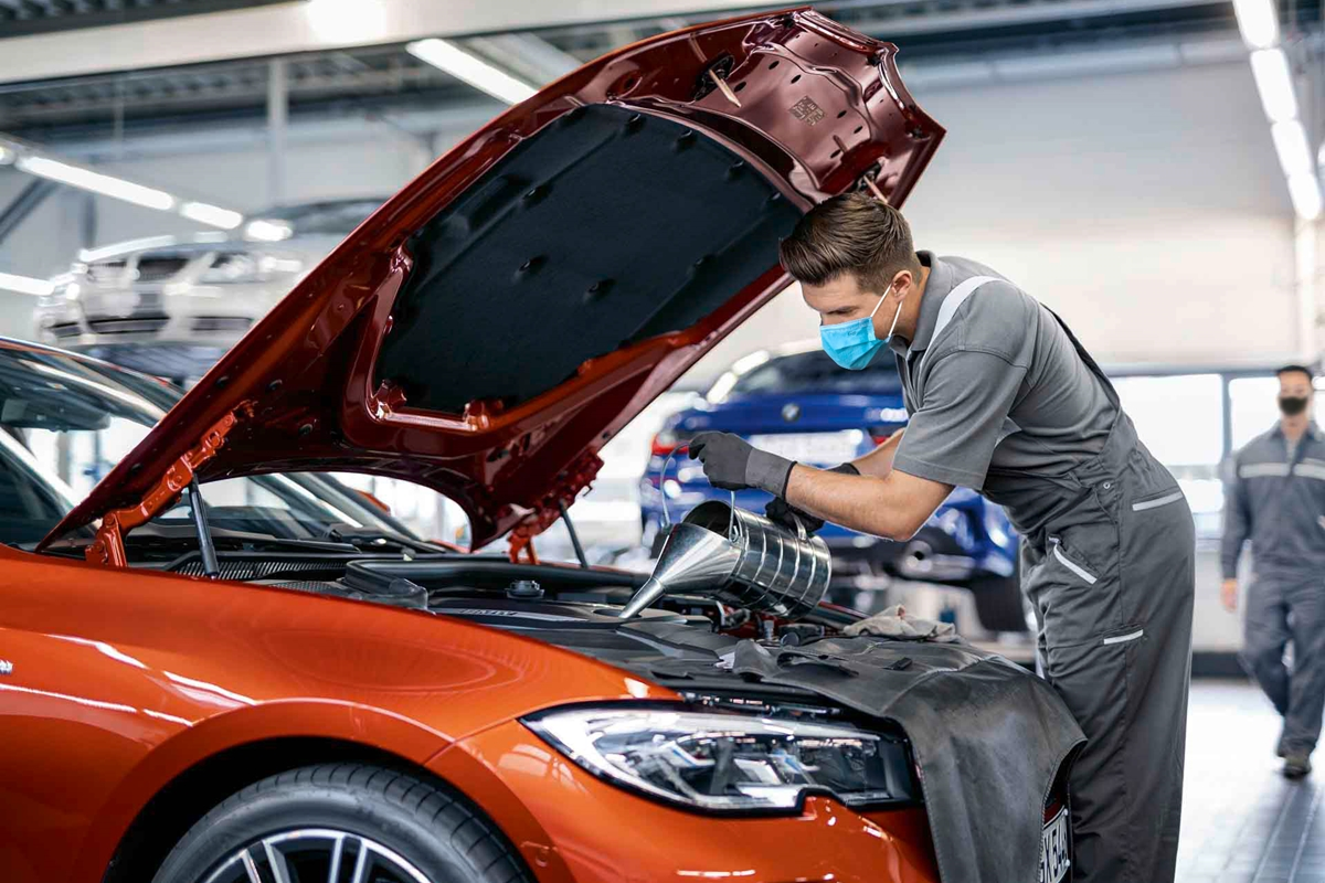 BMW service history check